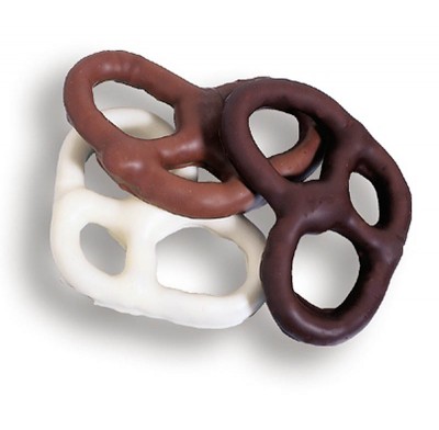 Asher Pretzels Large Chocolate Covered (All 3 Ring)