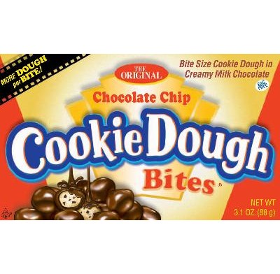 COOKIE DOUGH BITES CHOCOLATE CHIP 3.1oz.<BR>MOVIE THEATER BOX