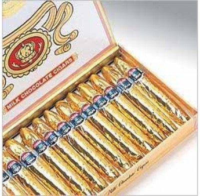 CIGARS CHOCOLATE GOLD FOIL WRAPPED