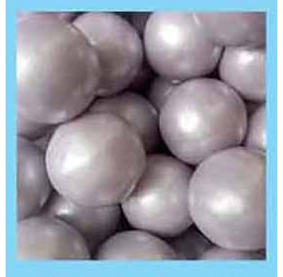Gumballs Pearl Silver 1" 2lbs.