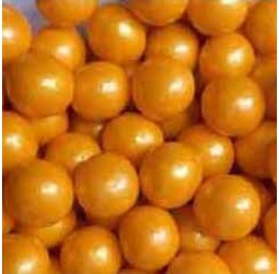 Gumballs Pearl Gold 1/2" 2lbs.