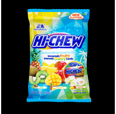 Hi-Chew Tropical Mix 3.53oz. Bag