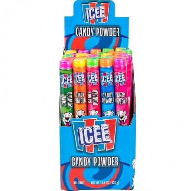 Icee Candy Powder Tubes 30ct