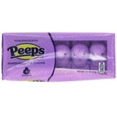 Marshmallow Peeps 5pc. All Lavender