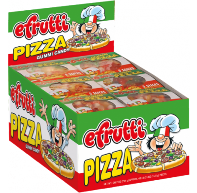 Gummi Pizza Mini 48ct