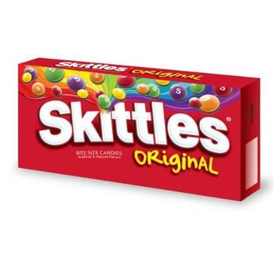 Skittles Movie Theater Box Candy Sweet City Candy