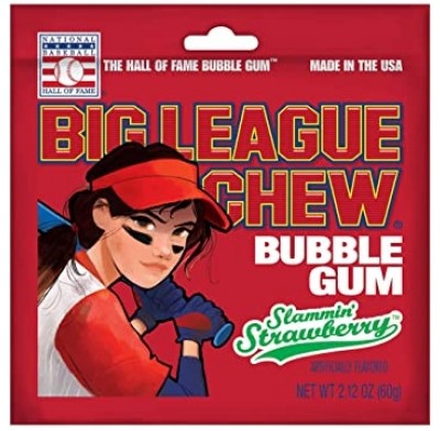 Big League Chew Strawberry 12ct