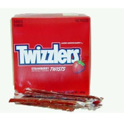 TWIZZLER INDIV. WRAPPED 180ct
