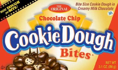 Cookie Dough Bites Chocolate Chip - Theatre Box - 88g