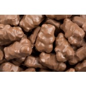 Gummy Bears Covered In Milk Chocolate