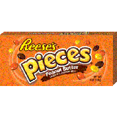 REESES PIECES 4oz. MOVIE THEATER BOX