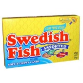 SWEDISH FISH ASSORTED 3.5oz. MOVIE THEATER BOX
