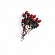 Madelaine Chocolate Sweetheart Roses .5oz. - 48 count