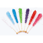 Rock Candy Crystal Stick Wrapped Assorted