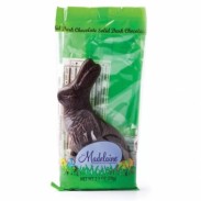 Madelaine Sitting Rabbits Dark Chocolate 2.5oz.