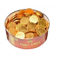 Fort Knox Gold Coins Half Dollar size - 180ct Tub