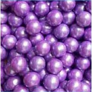 Gumballs Pearl Purple 1/2" 2lbs.