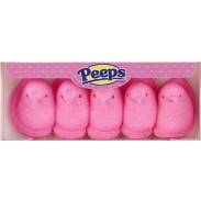 Marshmallow Peeps 5pc. All Pink