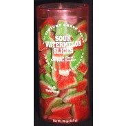Sour Watermelon Slices 18oz. Canister