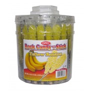 Rock Candy on a Stick 36ct. Tub Yellow (Banana Flavor)